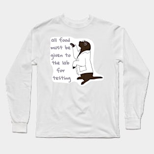 Lab Testing Food Long Sleeve T-Shirt